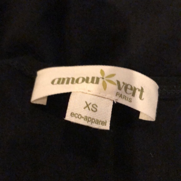 Amour Vert Paris eco Friendly Cowl Neck Black Dre - Picture 13 of 16